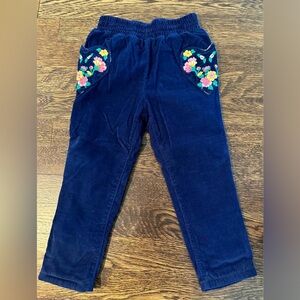 Mini Boden Lined Cord Pants - 3Y